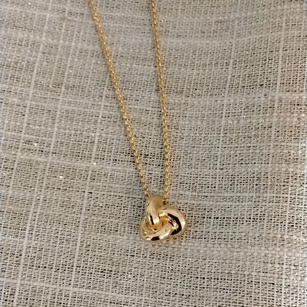 Kate Spade Gold Knot Necklace - Picture 8 of 8